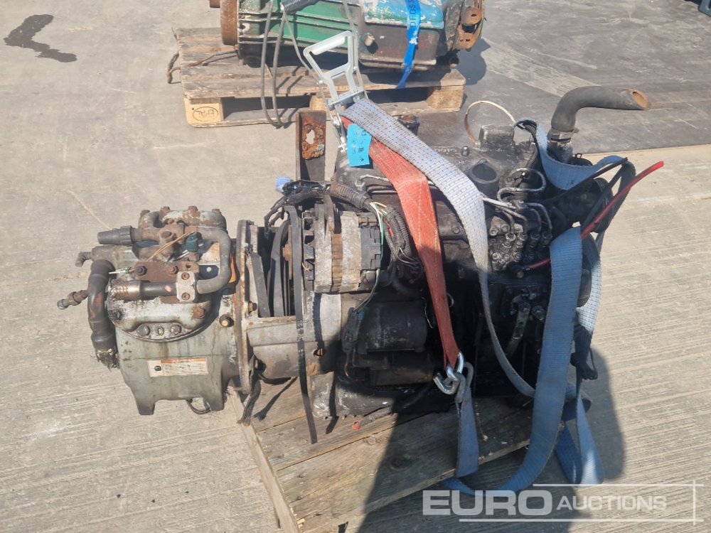 Động cơ Kubota 4 Cylinder Engine, Pump: hình 6