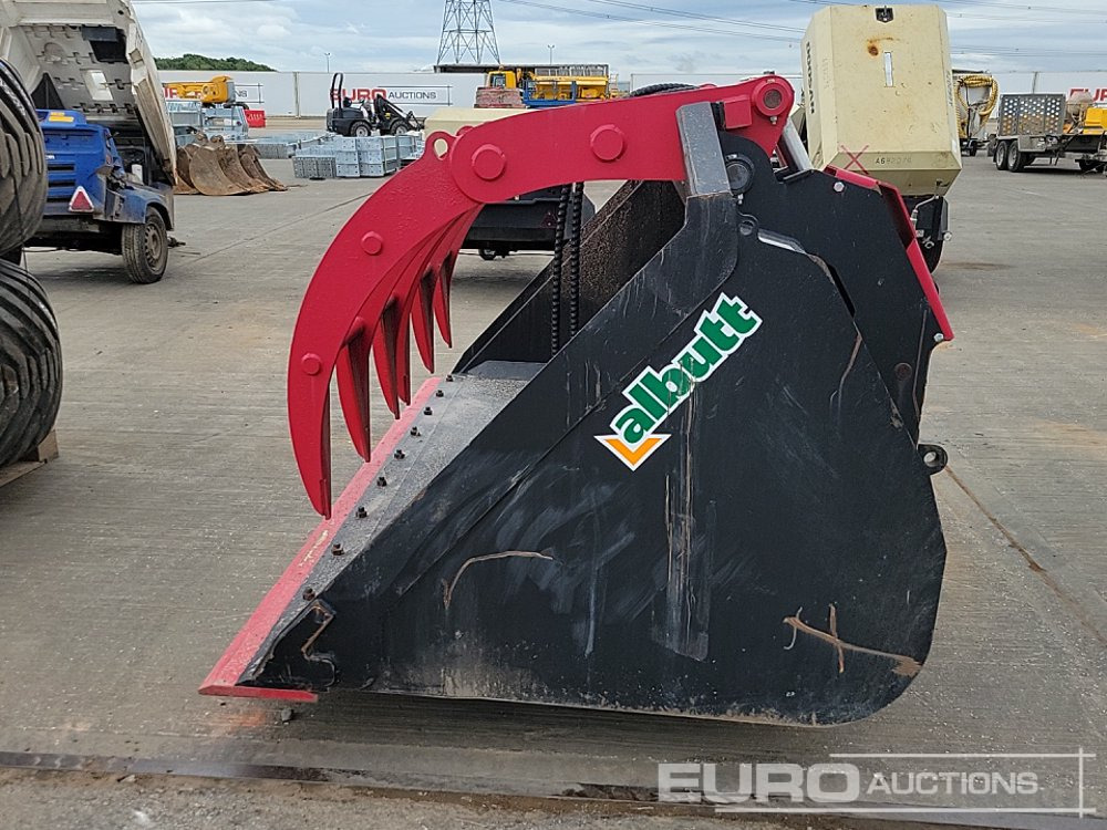 Lalbutt 104" Hydraulic Muck Grab to suit Telehandler - Gầu: hình 2 Lalbutt 104" Hydraulic Muck Grab to suit Telehandler - Gầu: hình 2
