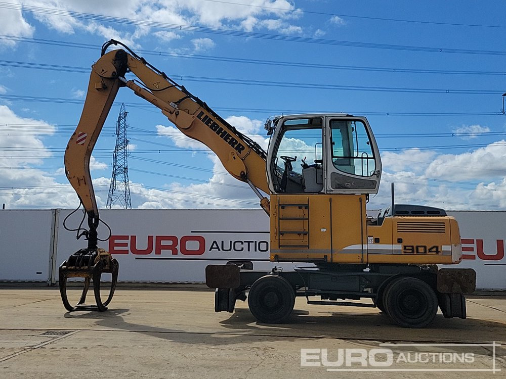 Liebherr A904C Litronic - Máy xúc bánh lốp: hình 2 Liebherr A904C Litronic - Máy xúc bánh lốp: hình 2