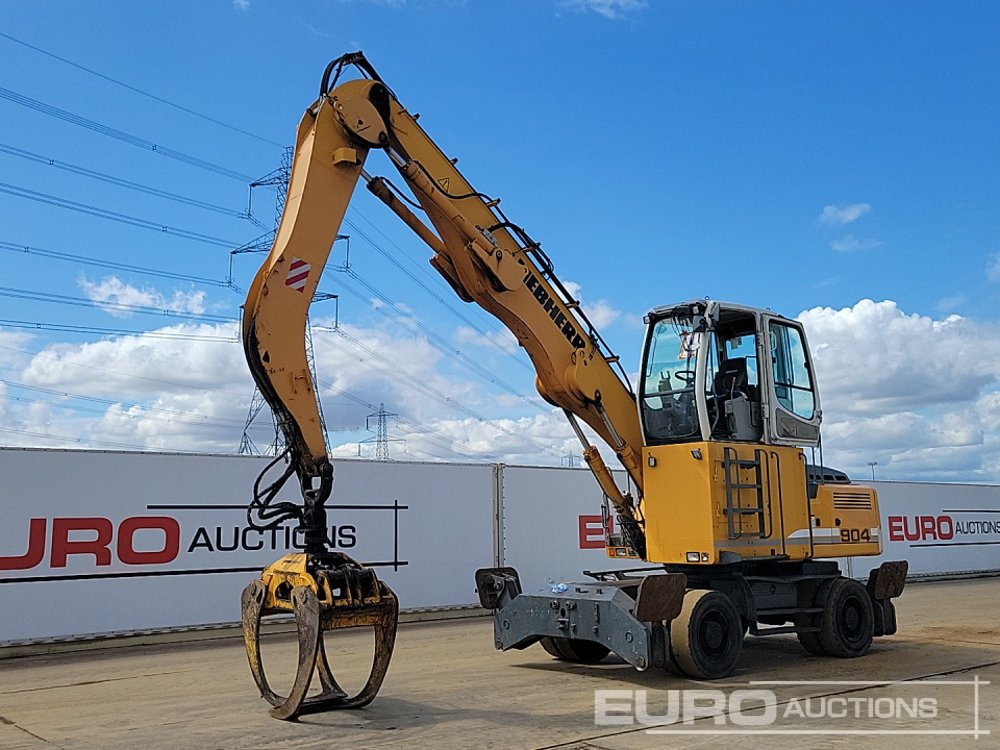 Liebherr A904C Litronic - Máy xúc bánh lốp: hình 1 Liebherr A904C Litronic - Máy xúc bánh lốp: hình 1