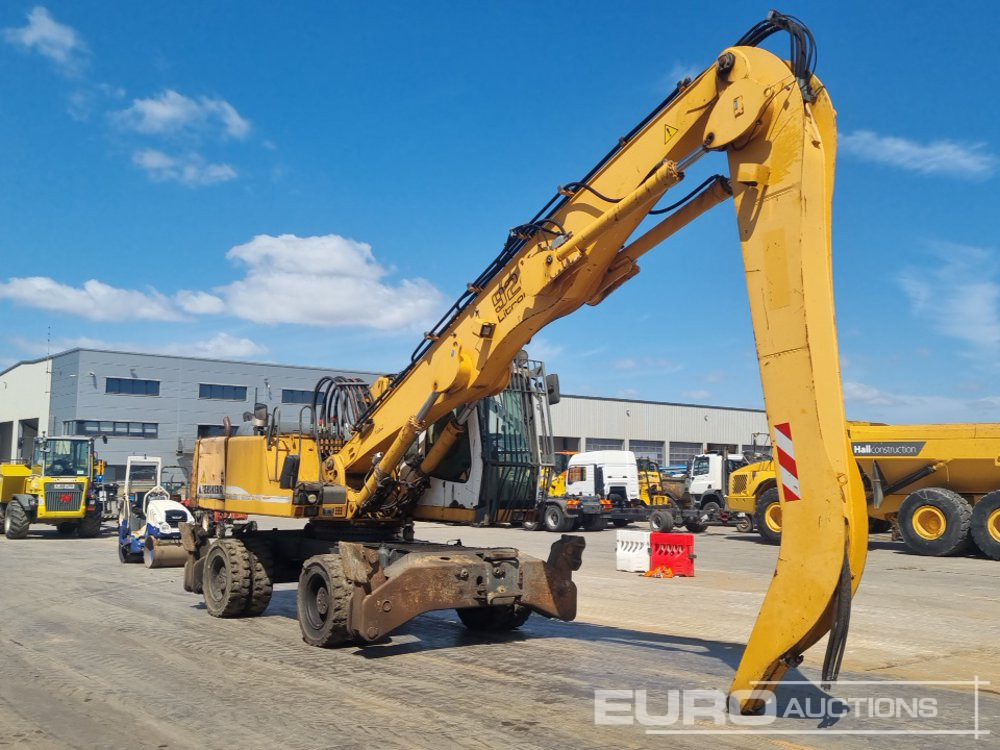 Máy xúc bánh lốp Liebherr A924B: hình 7
