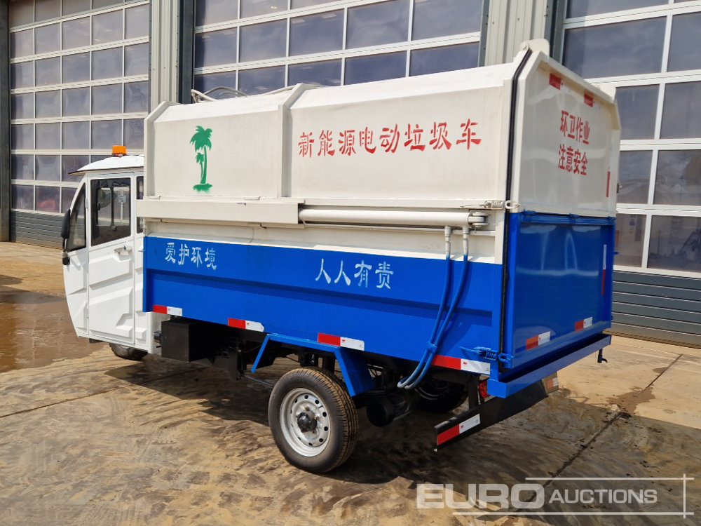 Lipai D231 Electric Refuse Tricycle, Side Loder, Charger (Drive Fault) - ATV/ Xe 4 bánh: hình 3 Lipai D231 Electric Refuse Tricycle, Side Loder, Charger (Drive Fault) - ATV/ Xe 4 bánh: hình 3