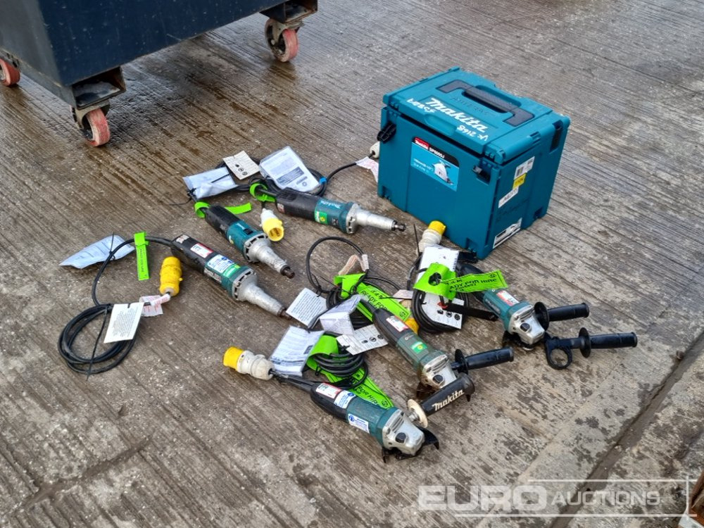 Makita 110 Volt Angle Grinder (6 of), 110 Volt Track Saw - Trang thiết bị xây dựng: hình 1 Makita 110 Volt Angle Grinder (6 of), 110 Volt Track Saw - Trang thiết bị xây dựng: hình 1