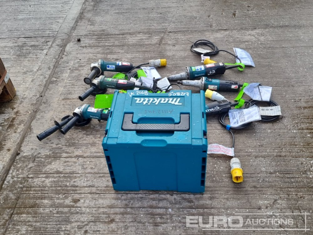 Makita 110 Volt Angle Grinder (6 of), 110 Volt Track Saw - Trang thiết bị xây dựng: hình 4 Makita 110 Volt Angle Grinder (6 of), 110 Volt Track Saw - Trang thiết bị xây dựng: hình 4