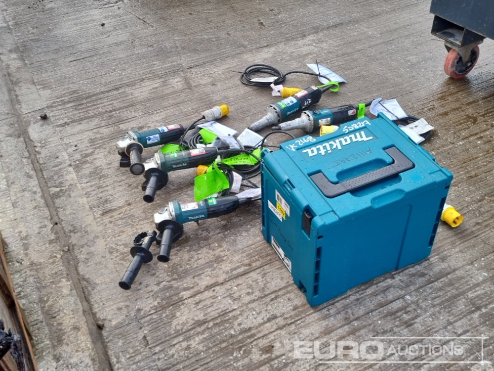 Makita 110 Volt Angle Grinder (6 of), 110 Volt Track Saw - Trang thiết bị xây dựng: hình 3 Makita 110 Volt Angle Grinder (6 of), 110 Volt Track Saw - Trang thiết bị xây dựng: hình 3