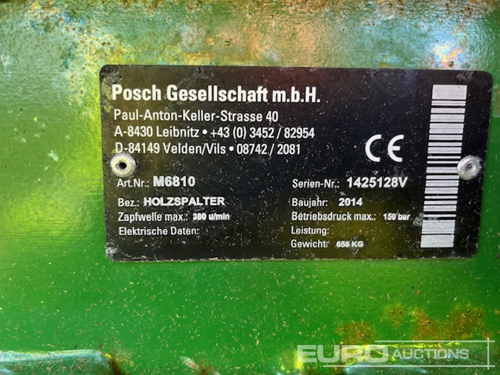 Máy móc nông nghiệp 2014 Posch M6810: hình 12