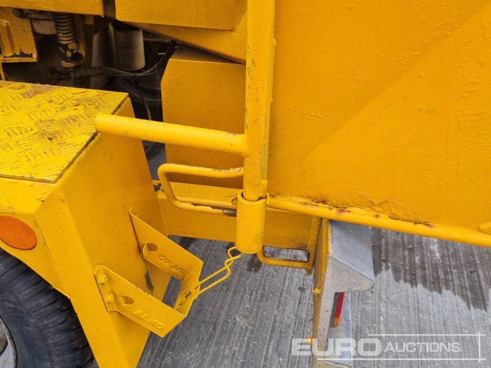 Máy móc nông nghiệp Single Axle Diesel Wood Chipper: hình 12