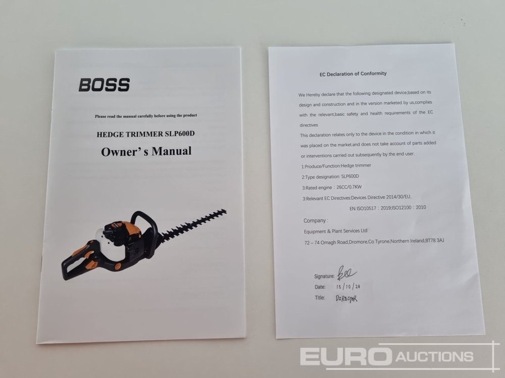 Máy móc nông nghiệp Unused Boss SLP600D: hình 40