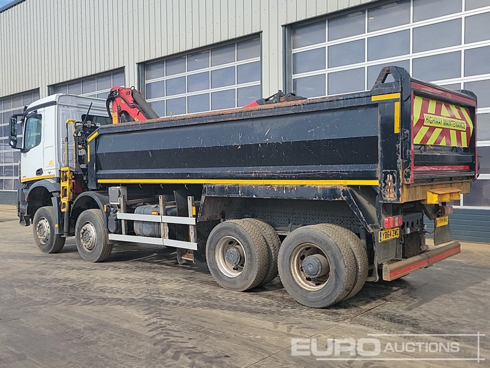 Mercedes Arocs 3240 - Xe ben, Xe cẩu tự hành: hình 3 Mercedes Arocs 3240 - Xe ben, Xe cẩu tự hành: hình 3