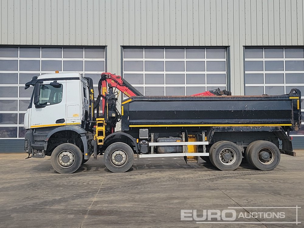 Mercedes Arocs 3240 - Xe ben, Xe cẩu tự hành: hình 2 Mercedes Arocs 3240 - Xe ben, Xe cẩu tự hành: hình 2