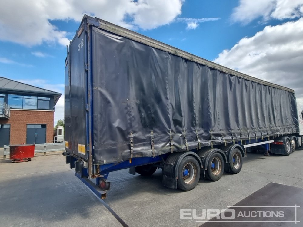 Montracon Tri Axle Curtainsider Trailer - Sơ mi rơ moóc mui bạt: hình 5 Montracon Tri Axle Curtainsider Trailer - Sơ mi rơ moóc mui bạt: hình 5