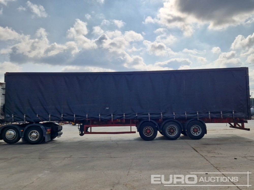 Montracon Tri Axle Curtainsider Trailer - Sơ mi rơ moóc mui bạt: hình 2 Montracon Tri Axle Curtainsider Trailer - Sơ mi rơ moóc mui bạt: hình 2