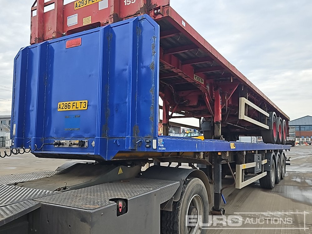 Montracon Tri Axle Flat Bed Trailer - Sơ mi rơ moóc thùng lửng/ Phẳng: hình 1 Montracon Tri Axle Flat Bed Trailer - Sơ mi rơ moóc thùng lửng/ Phẳng: hình 1