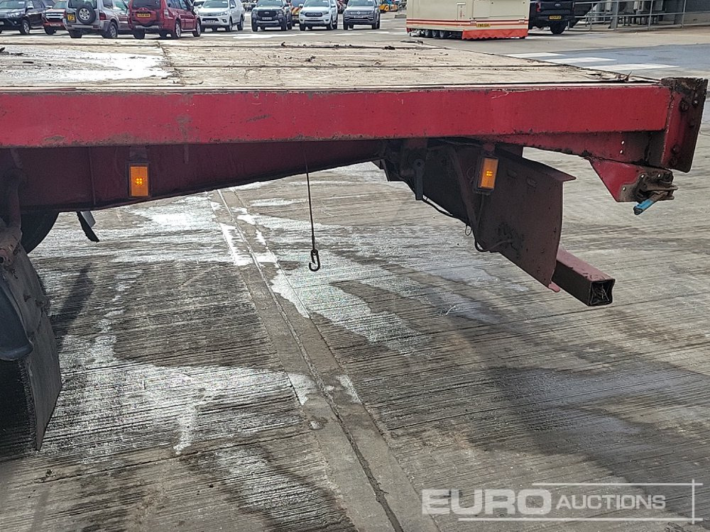 Sơ mi rơ moóc thùng lửng/ Phẳng Montracon Tri Axle Flat Bed Trailer: hình 31