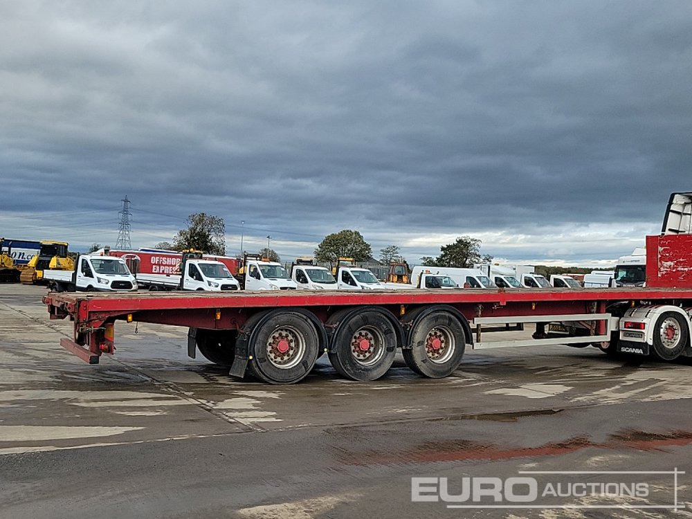 Montracon Tri Axle Flat Bed Trailer - Sơ mi rơ moóc thùng lửng/ Phẳng: hình 5 Montracon Tri Axle Flat Bed Trailer - Sơ mi rơ moóc thùng lửng/ Phẳng: hình 5