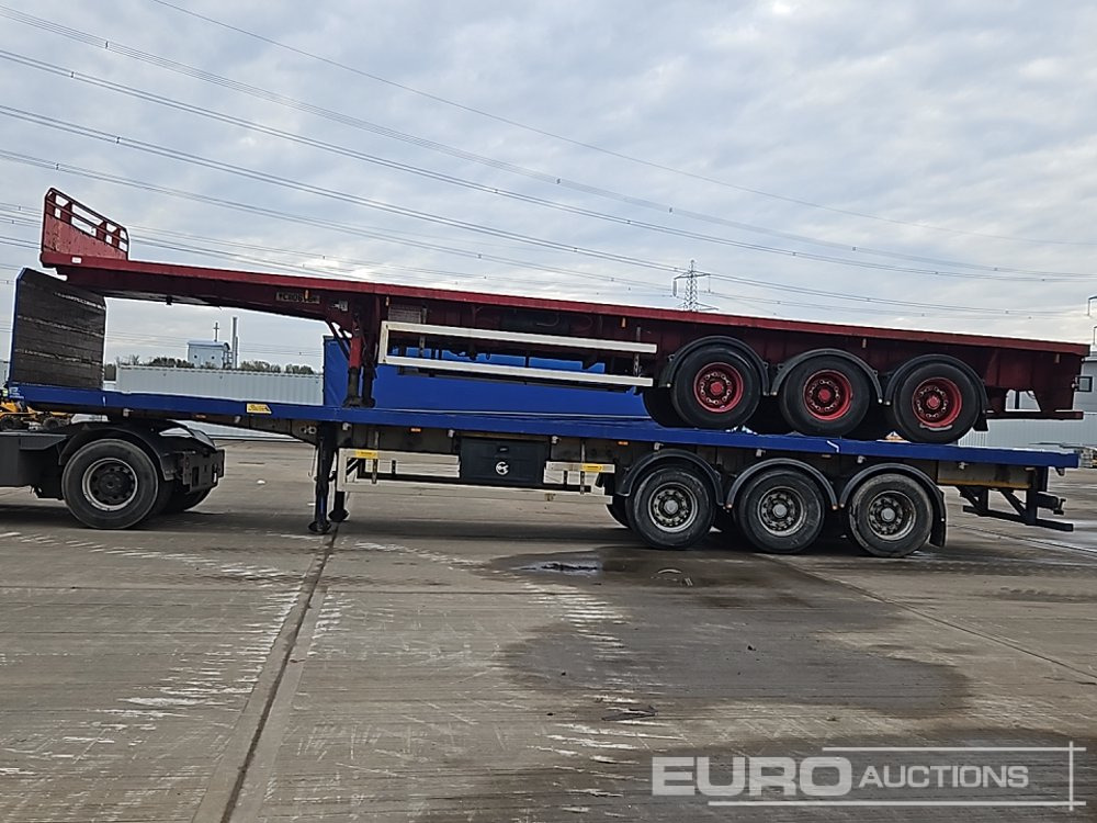 Montracon Tri Axle Flat Bed Trailer - Sơ mi rơ moóc thùng lửng/ Phẳng: hình 2 Montracon Tri Axle Flat Bed Trailer - Sơ mi rơ moóc thùng lửng/ Phẳng: hình 2