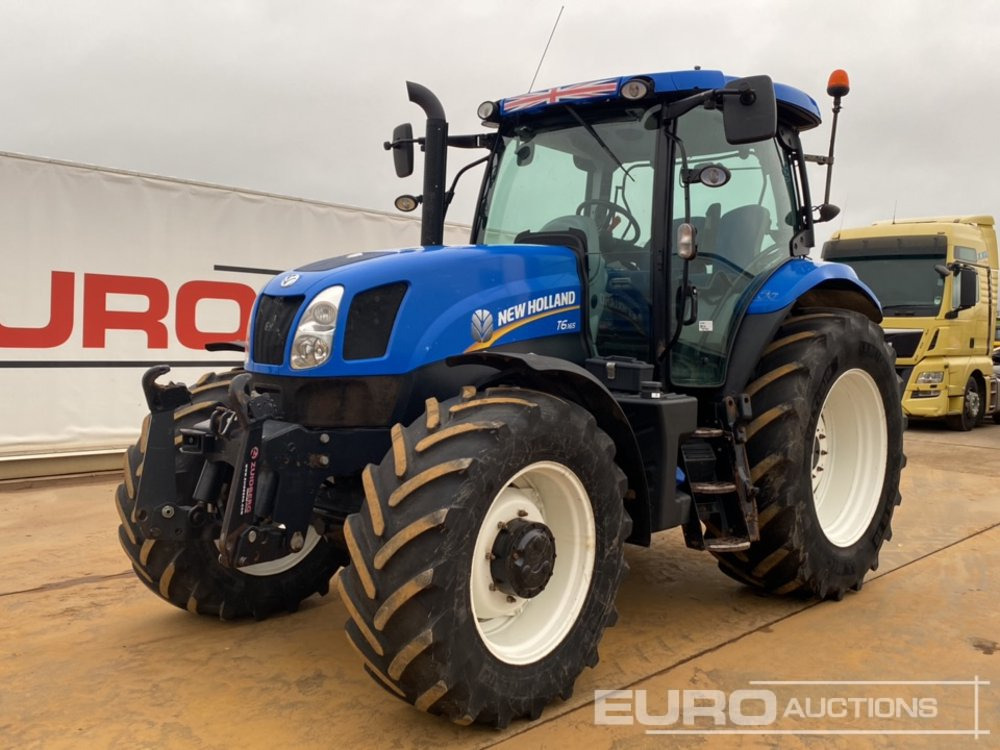 New Holland T6.165 - Máy cày: hình 1 New Holland T6.165 - Máy cày: hình 1