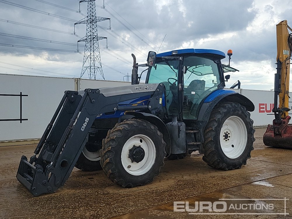 New Holland T6070 - Máy cày: hình 1 New Holland T6070 - Máy cày: hình 1
