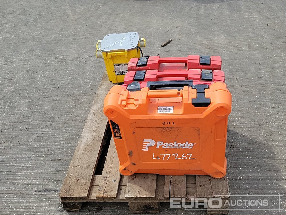 Trang thiết bị xây dựng Paslode PPM35Ci Battery Nail Gun, Bosch 230Volt Heat Gun, Hilti Battery Drill (3 of), 110Volt Transformer: hình 6