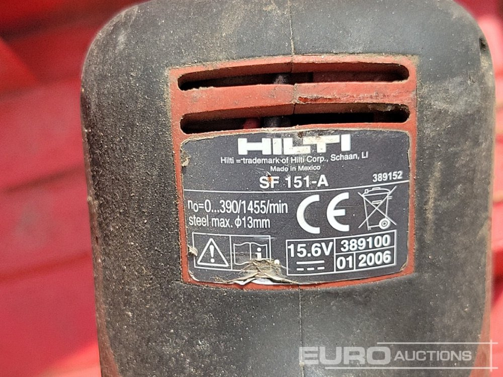 Trang thiết bị xây dựng Paslode PPM35Ci Battery Nail Gun, Bosch 230Volt Heat Gun, Hilti Battery Drill (3 of), 110Volt Transformer: hình 26