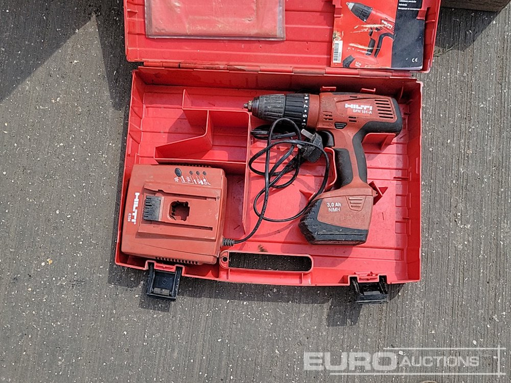 Trang thiết bị xây dựng Paslode PPM35Ci Battery Nail Gun, Bosch 230Volt Heat Gun, Hilti Battery Drill (3 of), 110Volt Transformer: hình 16