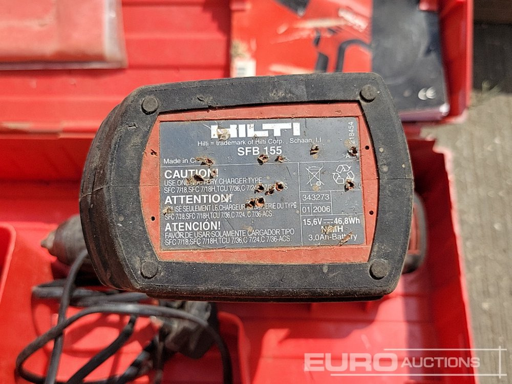 Trang thiết bị xây dựng Paslode PPM35Ci Battery Nail Gun, Bosch 230Volt Heat Gun, Hilti Battery Drill (3 of), 110Volt Transformer: hình 18