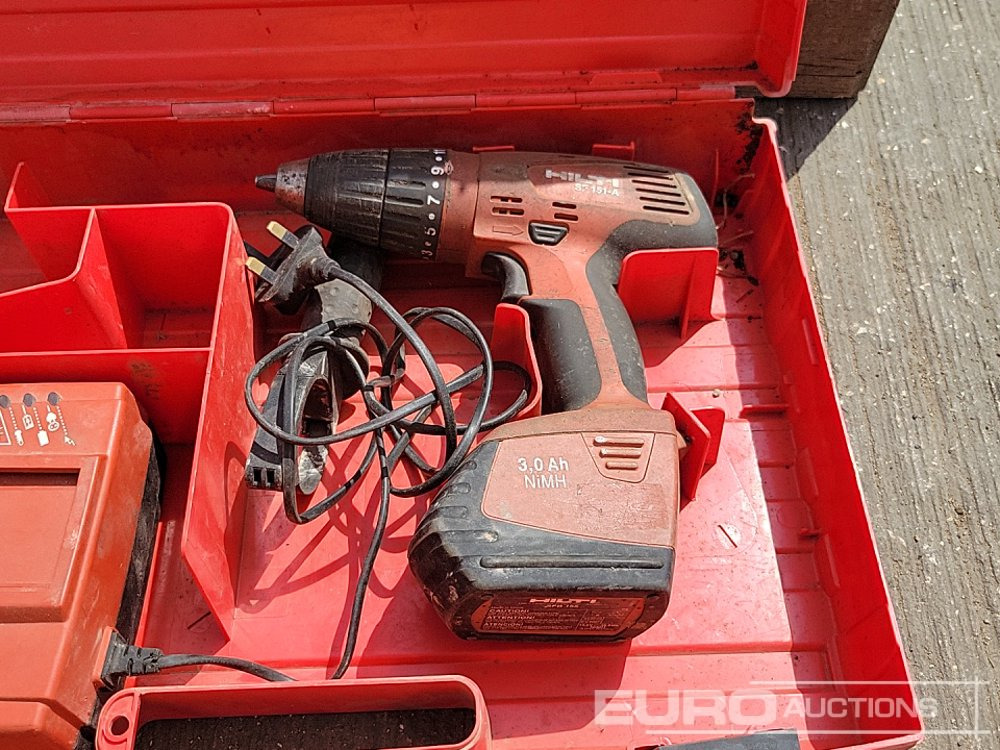 Trang thiết bị xây dựng Paslode PPM35Ci Battery Nail Gun, Bosch 230Volt Heat Gun, Hilti Battery Drill (3 of), 110Volt Transformer: hình 23