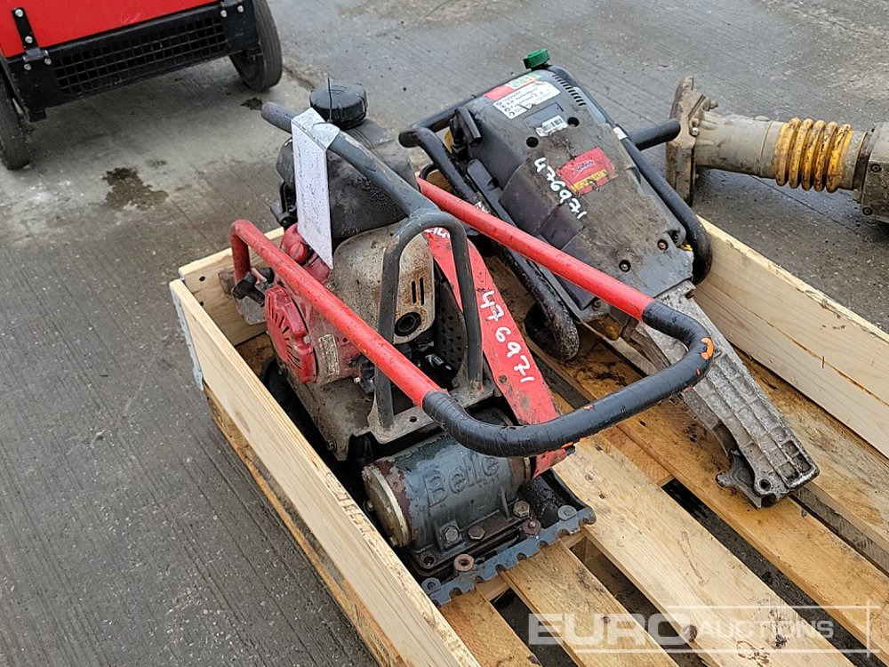 Máy nhựa đường Petrol Hand Held Breaker, Petrol Compaction Plate: hình 7