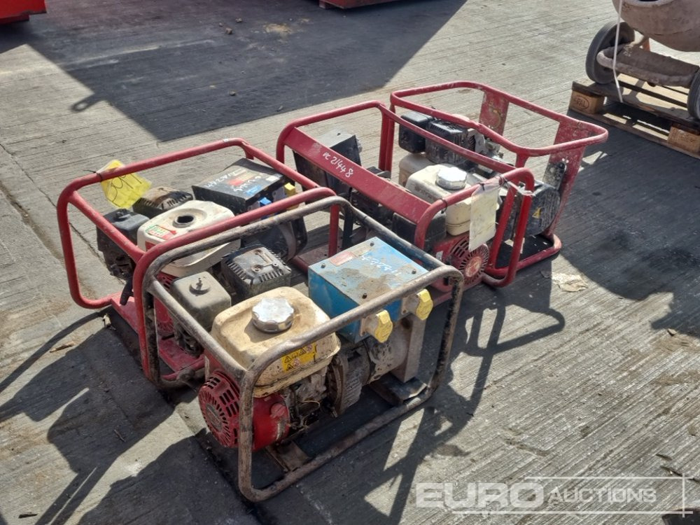 Pramac 2.4kVA Generator (3 of), Stephill Generator, Honda Engine - Bộ phát điện: hình 5 Pramac 2.4kVA Generator (3 of), Stephill Generator, Honda Engine - Bộ phát điện: hình 5
