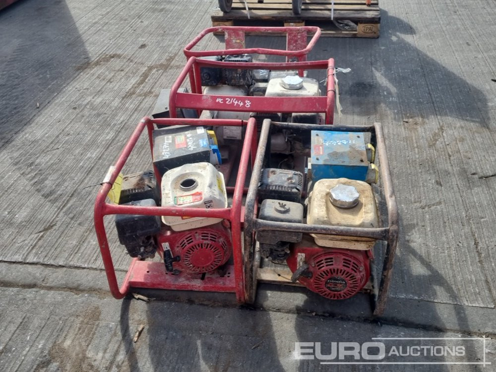 Pramac 2.4kVA Generator (3 of), Stephill Generator, Honda Engine - Bộ phát điện: hình 4 Pramac 2.4kVA Generator (3 of), Stephill Generator, Honda Engine - Bộ phát điện: hình 4