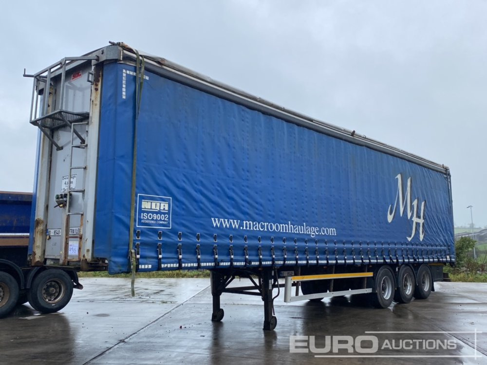 SDC 45' Tri Axle Curtainsider Trailer, BPW Axles - Sơ mi rơ moóc mui bạt: hình 1 SDC 45' Tri Axle Curtainsider Trailer, BPW Axles - Sơ mi rơ moóc mui bạt: hình 1
