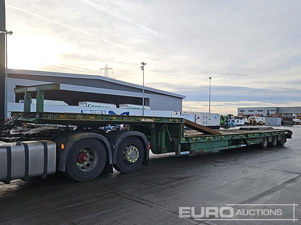 SM TRAILERS Tri Axle Extendable Stepframe Low Loader Trailer, Neck Ramps, Wheel Wells, Steel Ramps - Sơ mi rơ moóc thùng thấp: hình 1 SM TRAILERS Tri Axle Extendable Stepframe Low Loader Trailer, Neck Ramps, Wheel Wells, Steel Ramps - Sơ mi rơ moóc thùng thấp: hình 1