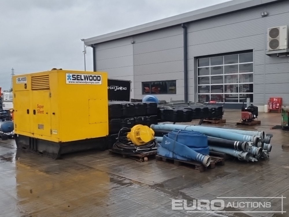 Selwood Hydraulic Pump, Iveco Engine, 6" Hydraulic Submersible Waterpump & Hoses, Pallet of Lay Flat Hoses, Pallet of 6" Hoses, Flotation Pontoon & Floats - Bơm nước: hình 1 Selwood Hydraulic Pump, Iveco Engine, 6" Hydraulic Submersible Waterpump & Hoses, Pallet of Lay Flat Hoses, Pallet of 6" Hoses, Flotation Pontoon & Floats - Bơm nước: hình 1