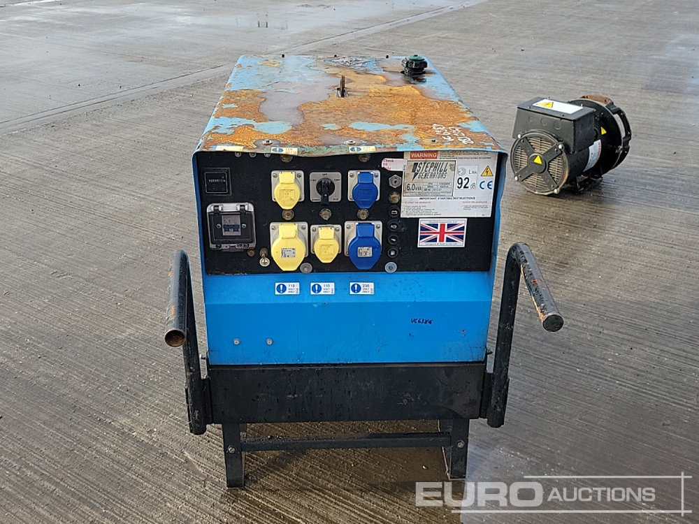 Stephill 6kVA Generator, Yanmar Engine - Bộ phát điện: hình 4 Stephill 6kVA Generator, Yanmar Engine - Bộ phát điện: hình 4