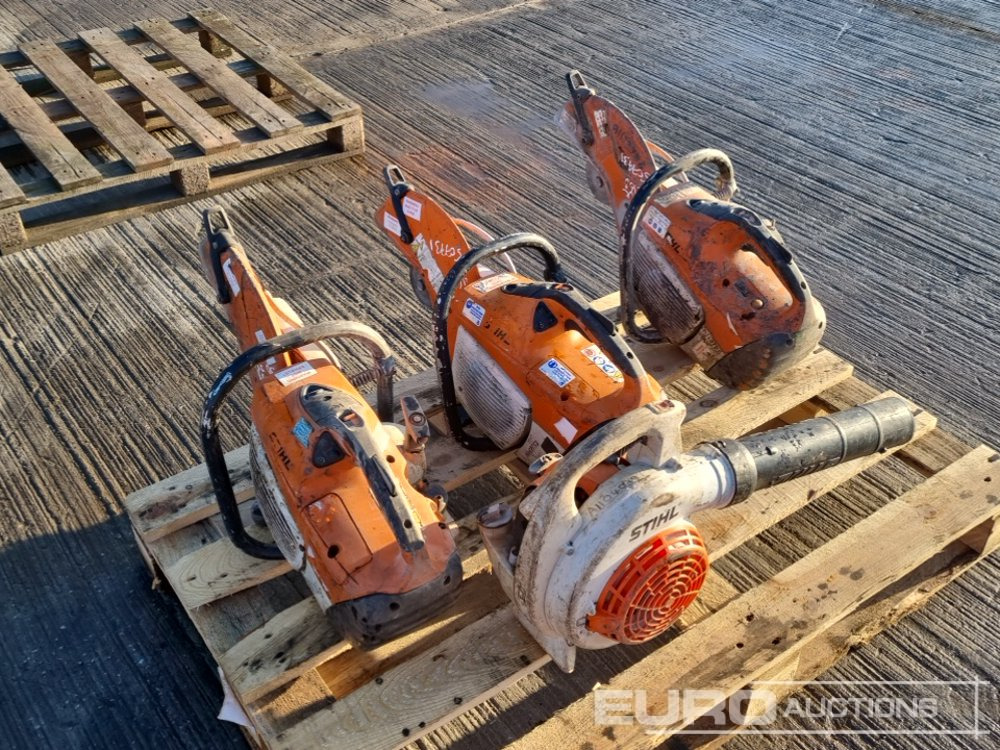 Stihl Petrol Quick Cut Saw (3 of), Petrol Leaf Blower - Máy nhựa đường: hình 3 Stihl Petrol Quick Cut Saw (3 of), Petrol Leaf Blower - Máy nhựa đường: hình 3