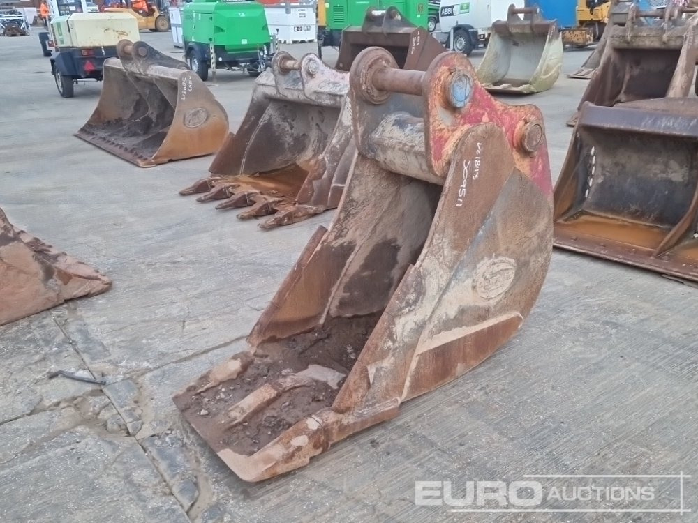 Strickland 24" Digging Bucket 80mm Pin to suit 20 Ton Excavator - Gầu: hình 1 Strickland 24" Digging Bucket 80mm Pin to suit 20 Ton Excavator - Gầu: hình 1