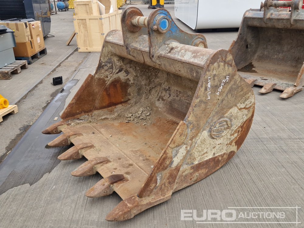 Strickland 60" Digging Bucket 80mm Pin to suit 20 Ton Excavator - Gầu: hình 1 Strickland 60" Digging Bucket 80mm Pin to suit 20 Ton Excavator - Gầu: hình 1