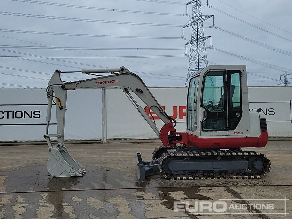 Takeuchi TB150 - Máy xúc mini: hình 2 Takeuchi TB150 - Máy xúc mini: hình 2