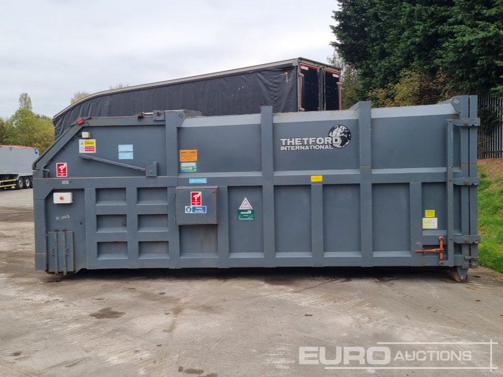 Thetford International RORO Waste Compactor to suit Hook Loader Lorry - Thân xe tải chở rác: hình 2 Thetford International RORO Waste Compactor to suit Hook Loader Lorry - Thân xe tải chở rác: hình 2