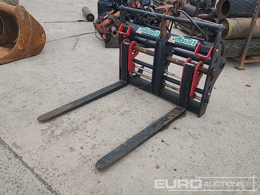2020 Albutt Pallet Forks, Hydraulic Fork Postioner to suit Manitou Telehandler - Thiết bị xử lý vật liệu: hình 1 2020 Albutt Pallet Forks, Hydraulic Fork Postioner to suit Manitou Telehandler - Thiết bị xử lý vật liệu: hình 1