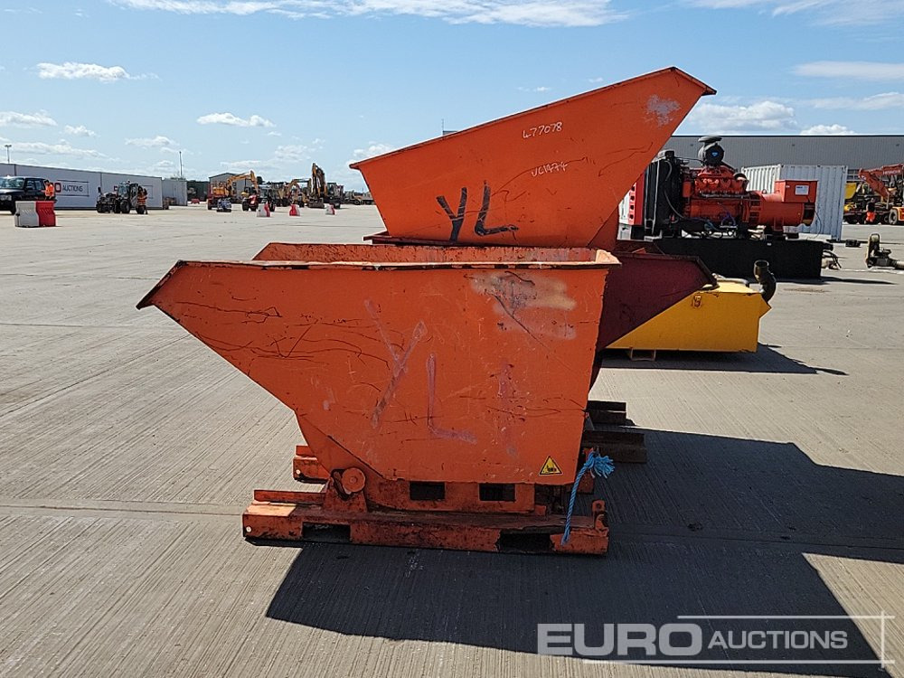 Tipping Skip to suit Forklift (3 of) - Gầu tự đổ: hình 2 Tipping Skip to suit Forklift (3 of) - Gầu tự đổ: hình 2