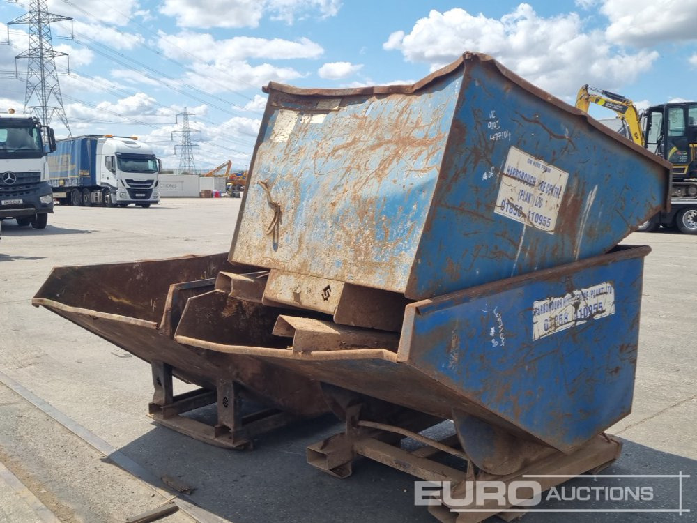 Tipping Skip to suit Forklift (3 of) - Gầu tự đổ: hình 1 Tipping Skip to suit Forklift (3 of) - Gầu tự đổ: hình 1