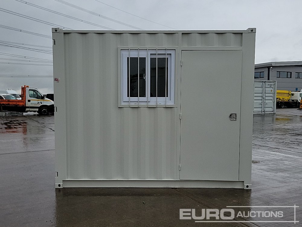 Unused 2025 10' x 8' Container, Door, Window (Cannot Be Reconsigned) - Container biển: hình 2 Unused 2025 10' x 8' Container, Door, Window (Cannot Be Reconsigned) - Container biển: hình 2