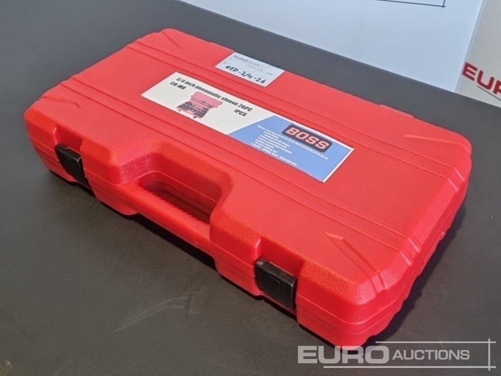 Unused 2025 Boss 3/4" 26pc Heavy Duty Pneumatic Socket Set, 4" Connecting Rod, 8" Connecting Rod Quick Ratchet Wrench, 20" Sliding Road, L Handle Sliding Head Extension Bar - Trang thiết bị xưởng: hình 3 Unused 2025 Boss 3/4" 26pc Heavy Duty Pneumatic Socket Set, 4" Connecting Rod, 8" Connecting Rod Quick Ratchet Wrench, 20" Sliding Road, L Handle Sliding Head Extension Bar - Trang thiết bị xưởng: hình 3