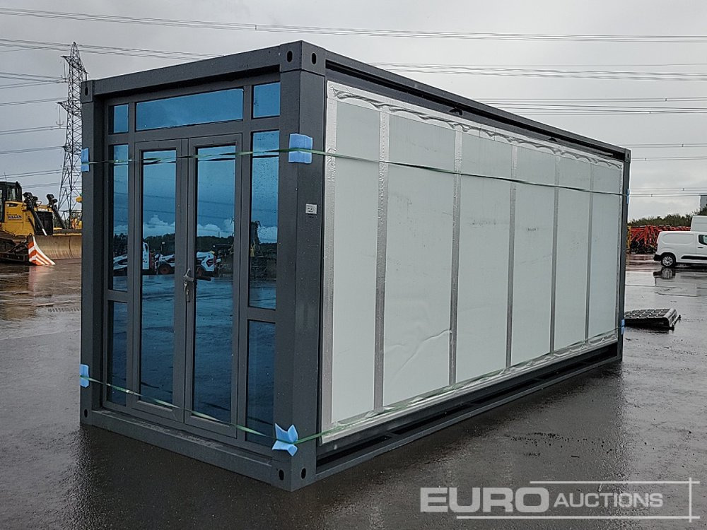 Unused 2025 Captok Folding Portable House/Office, Two Bedrooms, One Living Room (Cannot Be Reconsigned) - Container biển: hình 2 Unused 2025 Captok Folding Portable House/Office, Two Bedrooms, One Living Room (Cannot Be Reconsigned) - Container biển: hình 2