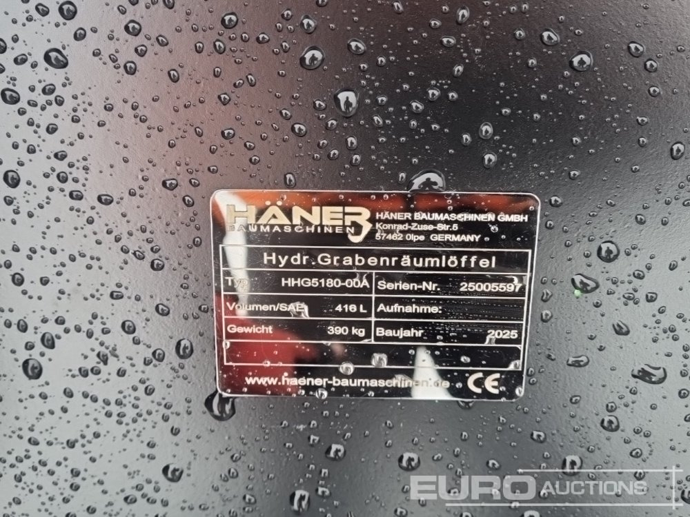 Gầu mới Unused 2025 Häner HHG5180-00-A: hình 11