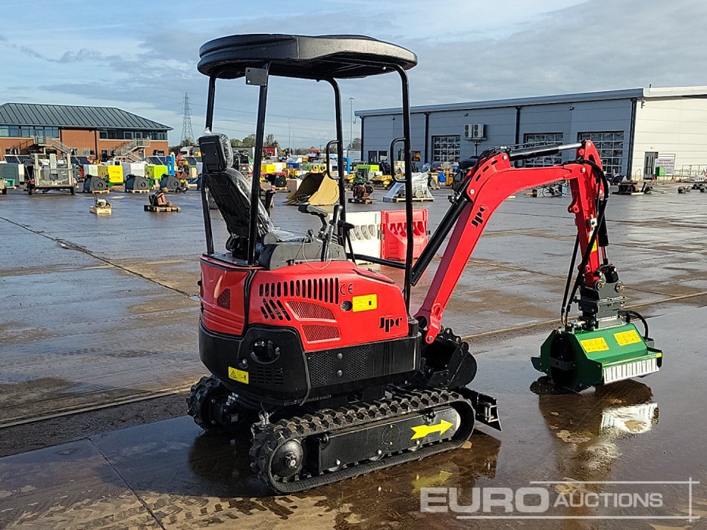 Unused 2025 JPC HT18 - Máy xúc mini: hình 5 Unused 2025 JPC HT18 - Máy xúc mini: hình 5