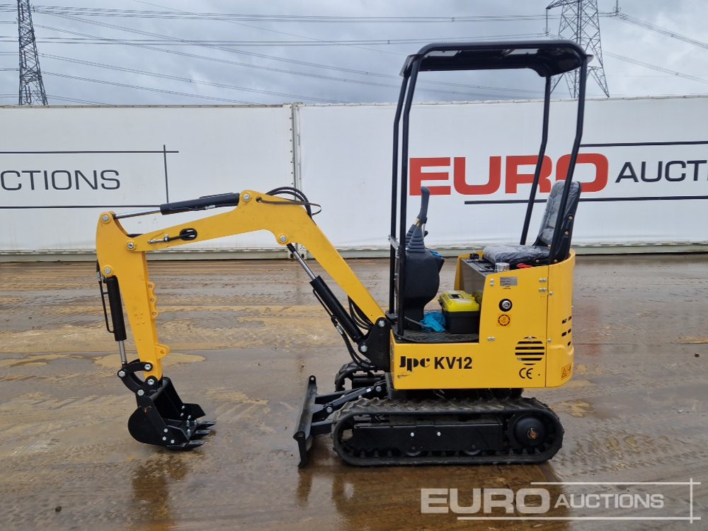 Unused 2025 JPC KV12 - Máy xúc mini: hình 2 Unused 2025 JPC KV12 - Máy xúc mini: hình 2