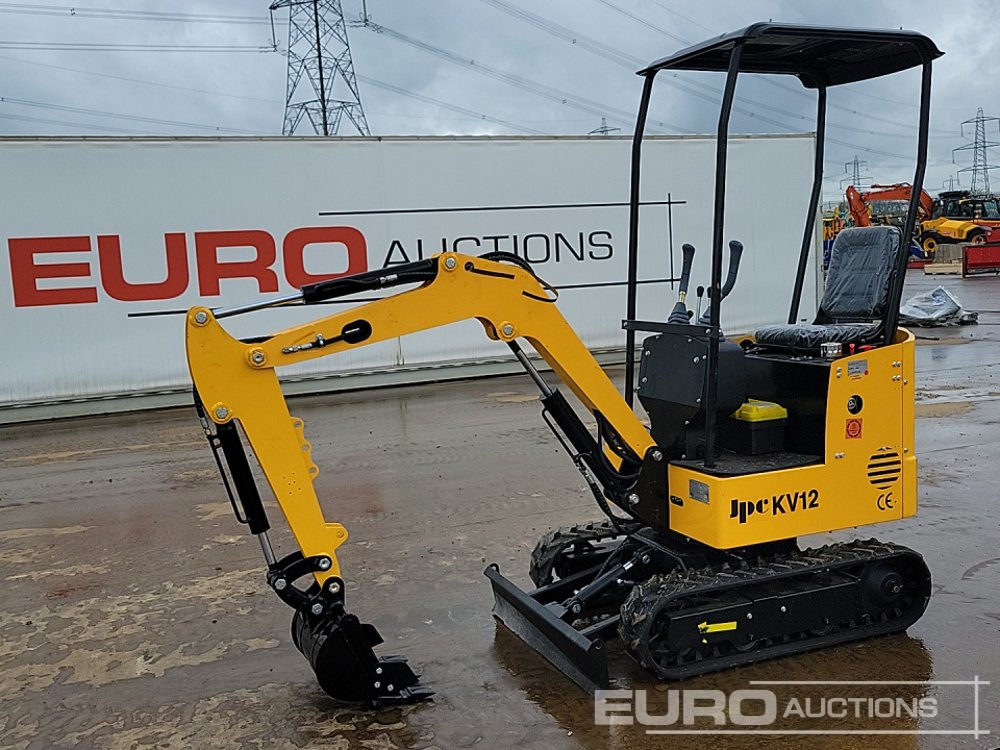 Unused 2025 JPC KV12 - Máy xúc mini: hình 1 Unused 2025 JPC KV12 - Máy xúc mini: hình 1