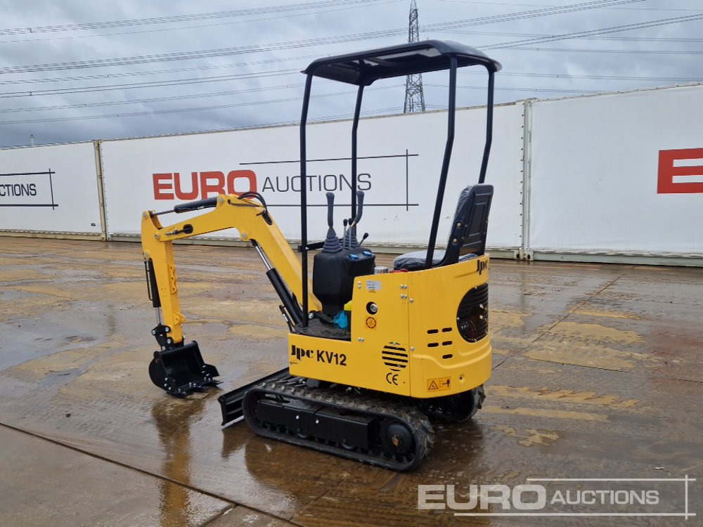 Unused 2025 JPC KV12 - Máy xúc mini: hình 3 Unused 2025 JPC KV12 - Máy xúc mini: hình 3
